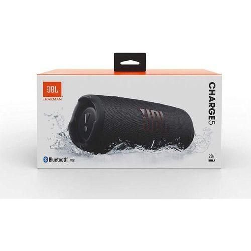 Jbl Charge 5 Portable Waterproof Speaker 40W - Black Jbl Charge 5 Portable Waterproof Speaker 40W - Black